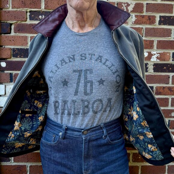 Iron & Resin Navigator Jacket Waxed Canvas 1st Generation Charcoal Grey Large - Picture 8 of 16